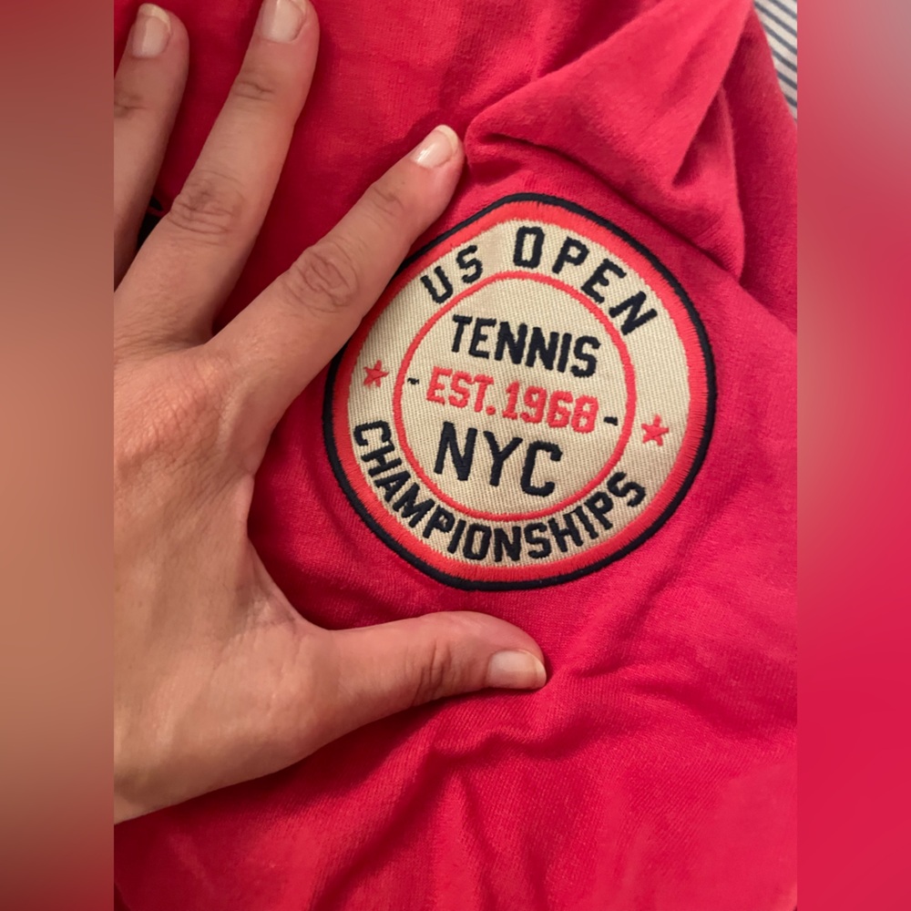 US Open Pink Quarter-Zip Pullover from US Open in NYC!